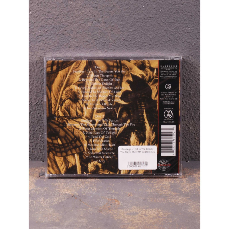 Sacrilege - Lost In The Beauty You Slay / The Fifth Season 2CD