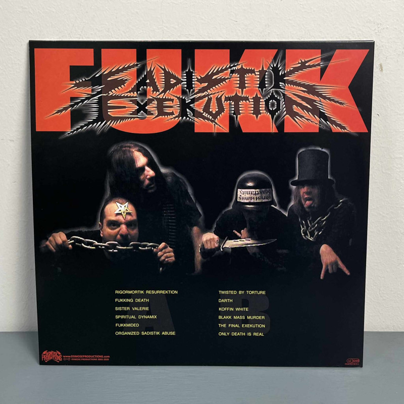 Sadistik Exekution - Fukk LP (Opaque Red / Black Marbled Vinyl)