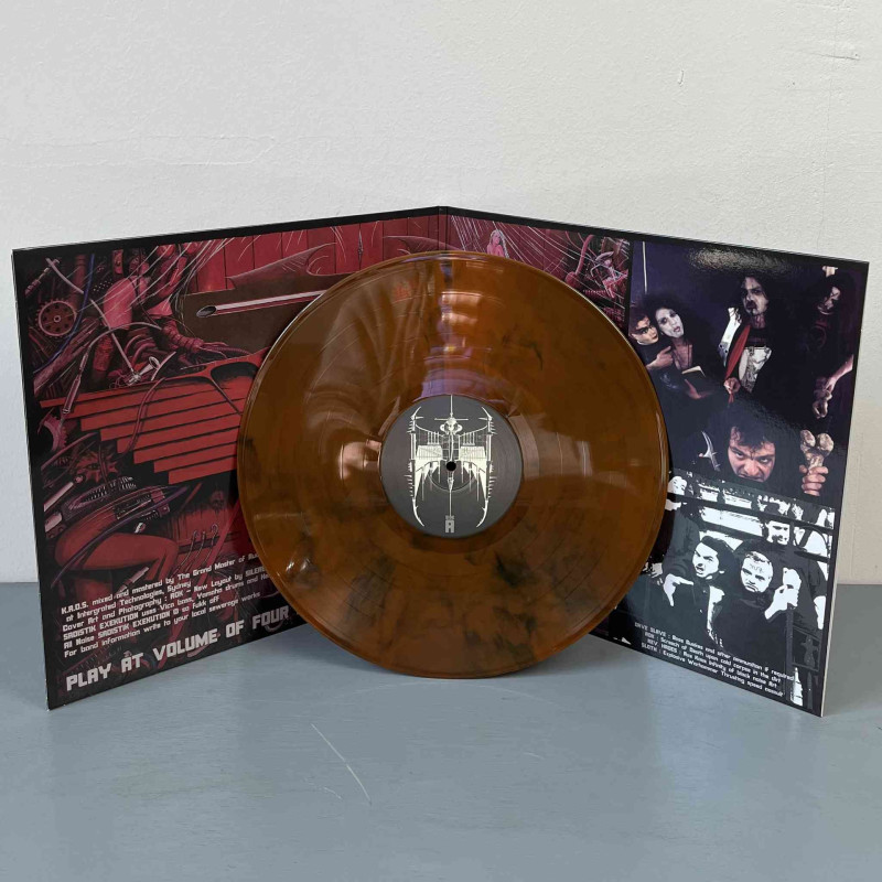 Sadistik Exekution - K.A.O.S. LP (Gatefold Orange Crush With Black Marble Vinyl)