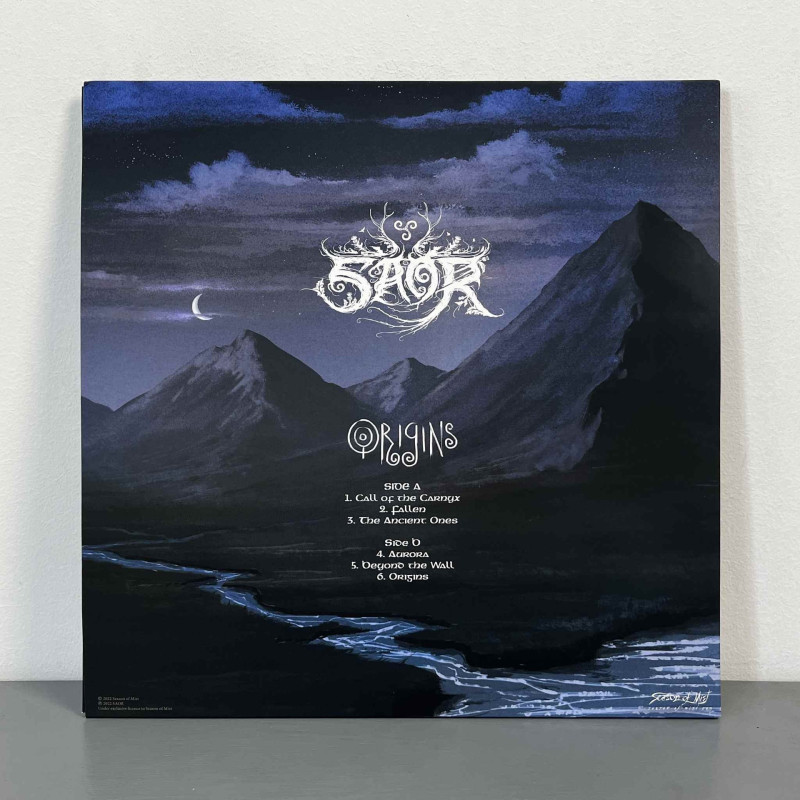 Saor - Origins LP (Gatefold Transparent Blue Vinyl)