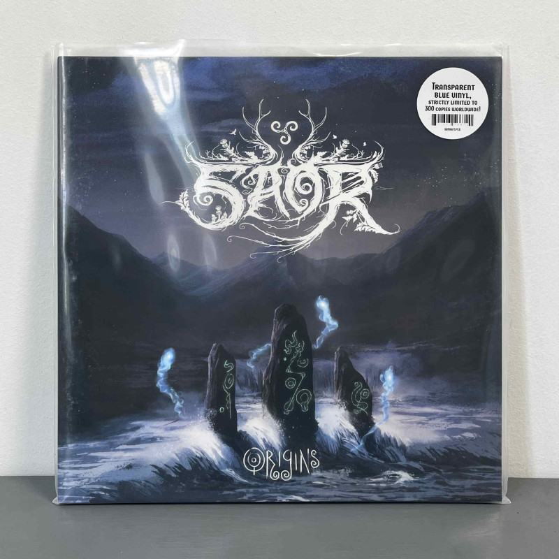 Saor - Origins LP (Gatefold Transparent Blue Vinyl)