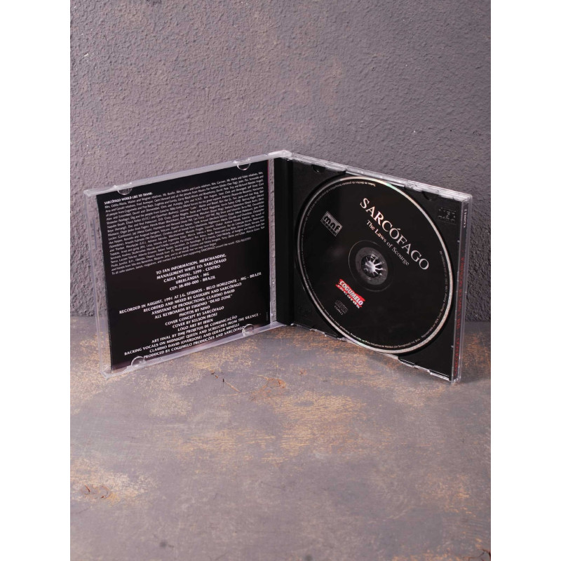 Sarcofago - The Laws Of Scourge CD (2007)