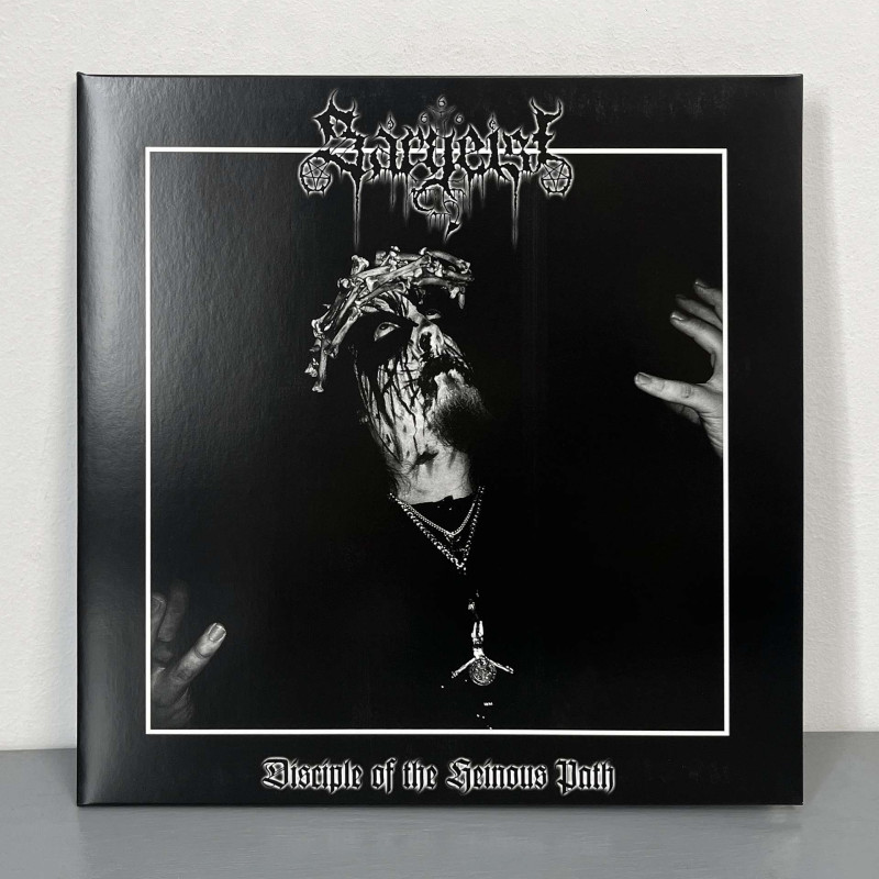 Sargeist - Disciple Of The Heinous Path LP (Gatefold Clear With Black Marble Vinyl)