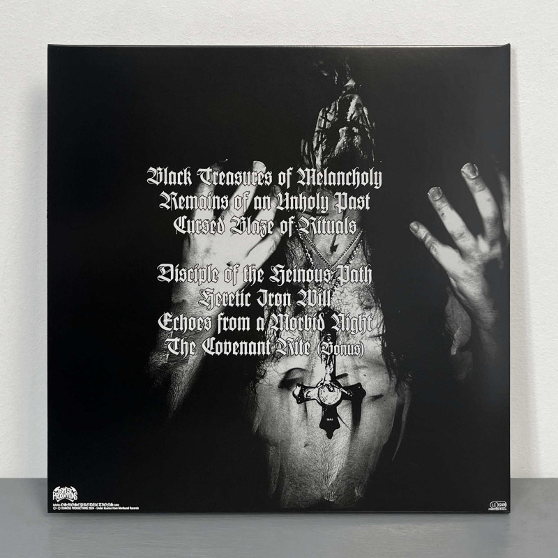 Sargeist - Disciple Of The Heinous Path LP (Gatefold Clear With Black Marble Vinyl)