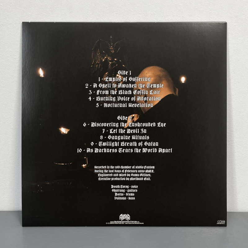 Sargeist - Let The Devil In LP (Clear With Black Marble Vinyl)