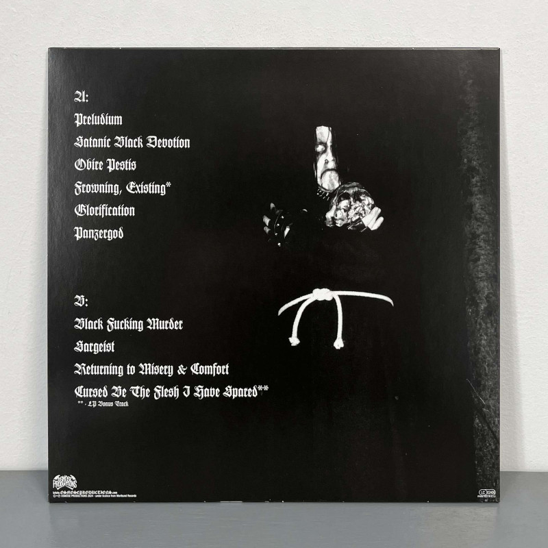 Sargeist - Satanic Black Devotion LP (Clear With Black Smoke Vinyl)