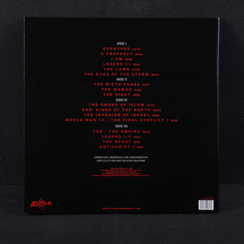 Saviour Machine - Legend Part I 2LP (Gatefold Black Vinyl)