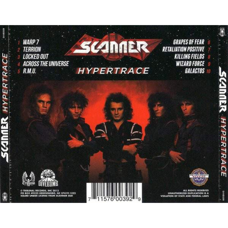 Scanner - Hypertrace CD