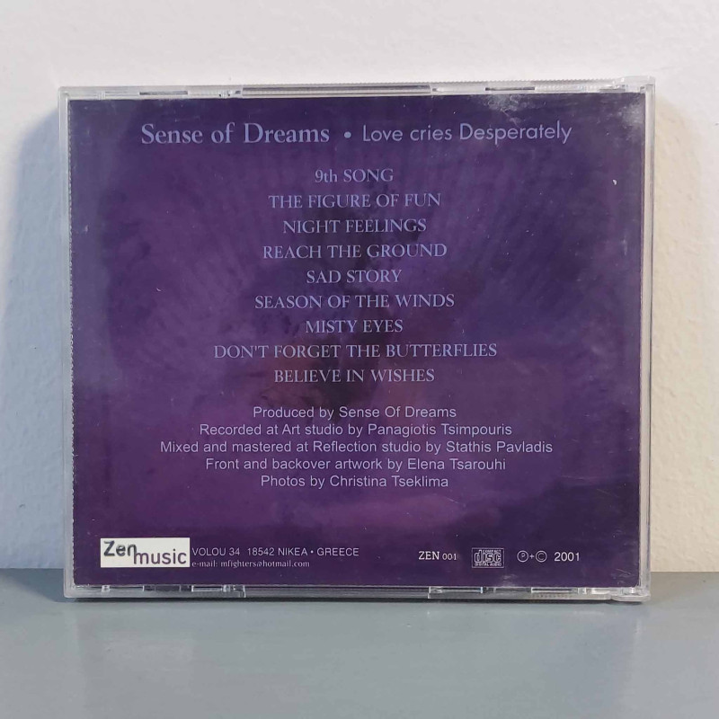 Sense Of Dreams - Love Cries Desperately CD