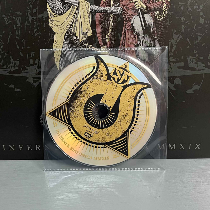Septic Flesh - Infernus Sinfonica MMXIX 3LP + DVD (Trigatefold Crytal Clear Vinyl)