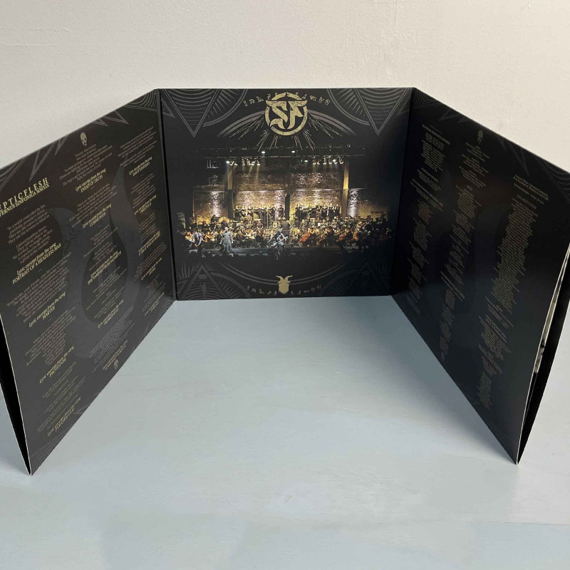 Septic Flesh - Infernus Sinfonica MMXIX 3LP + DVD (Trigatefold Black Vinyl)