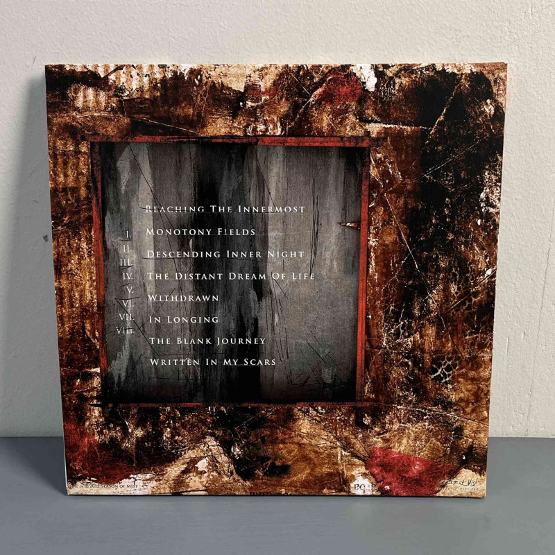 Shape Of Despair - Monotony Fields 2LP (Gatefold Red, White And Black Marbled Vinyl)