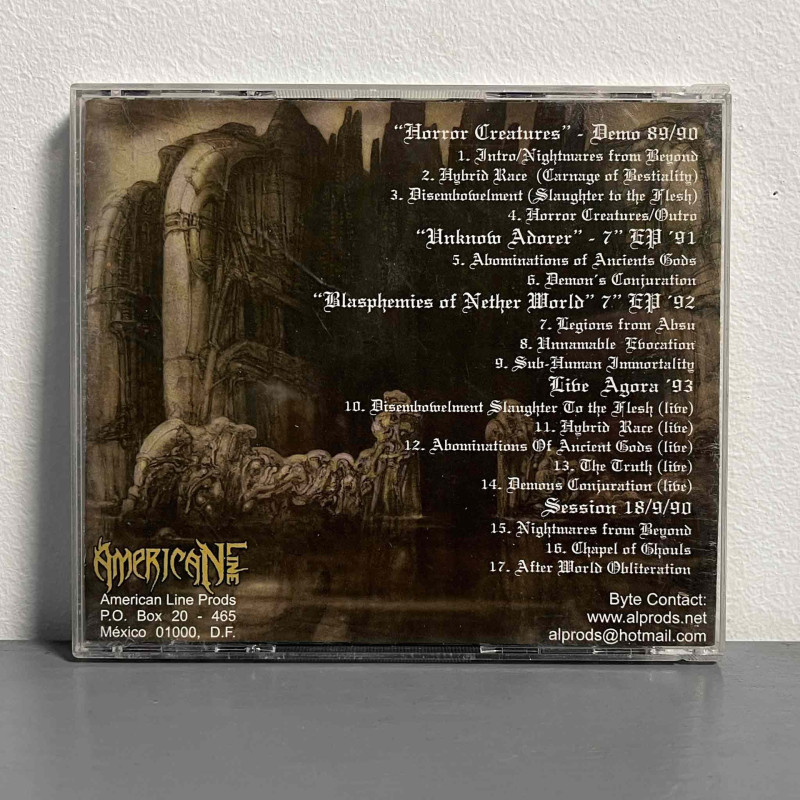 Shub Niggurath - Horror Creatures CD
