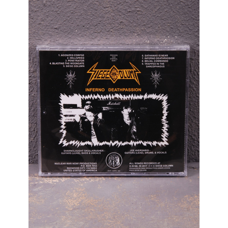 Siege Column - Inferno Deathpassion CD