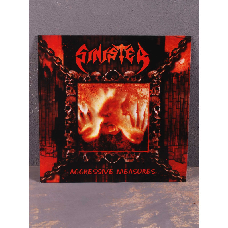 Sinister - Aggressive Measures LP (Yellow Vinyl)