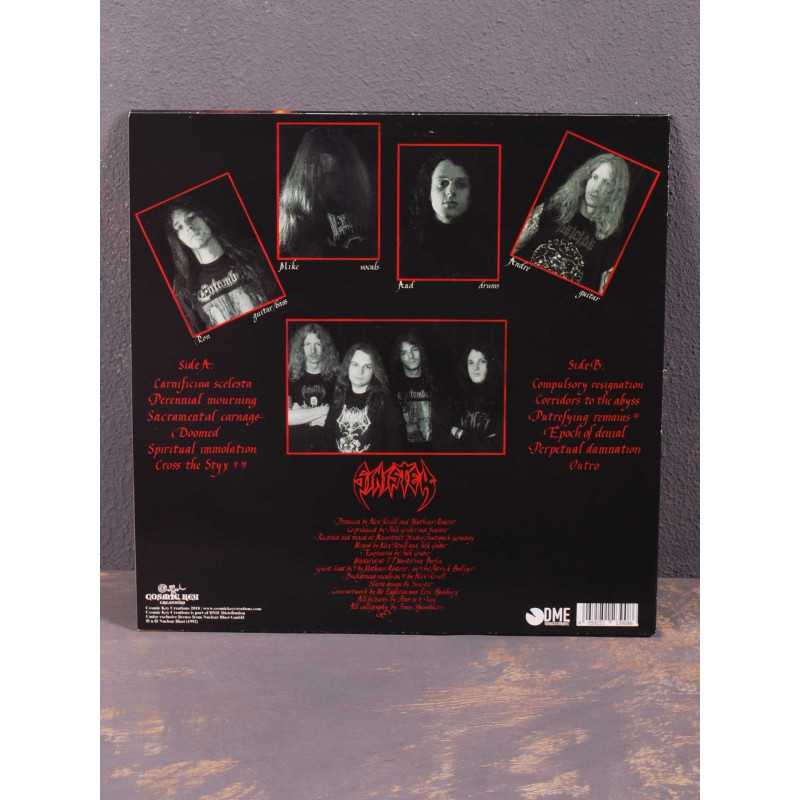Sinister - Cross The Styx LP (Halloween Orange Vinyl)