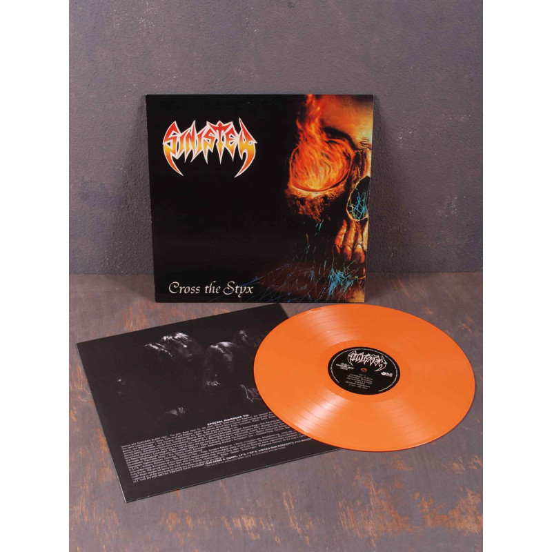 Sinister - Cross The Styx LP (Halloween Orange Vinyl)