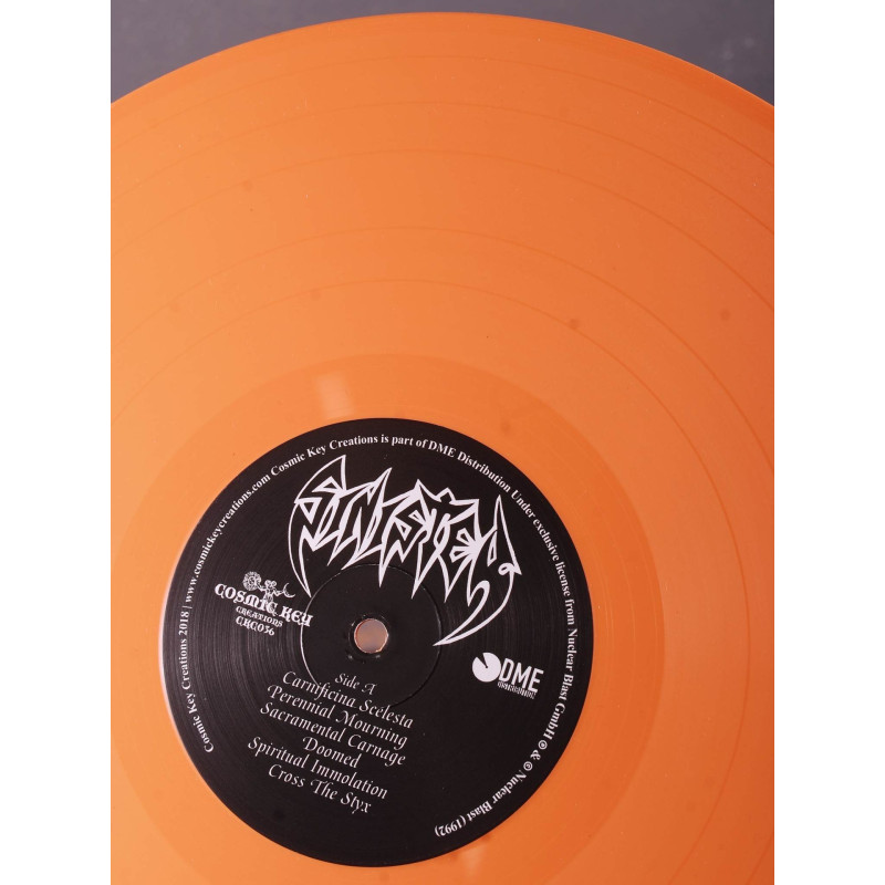 Sinister - Cross The Styx LP (Halloween Orange Vinyl)