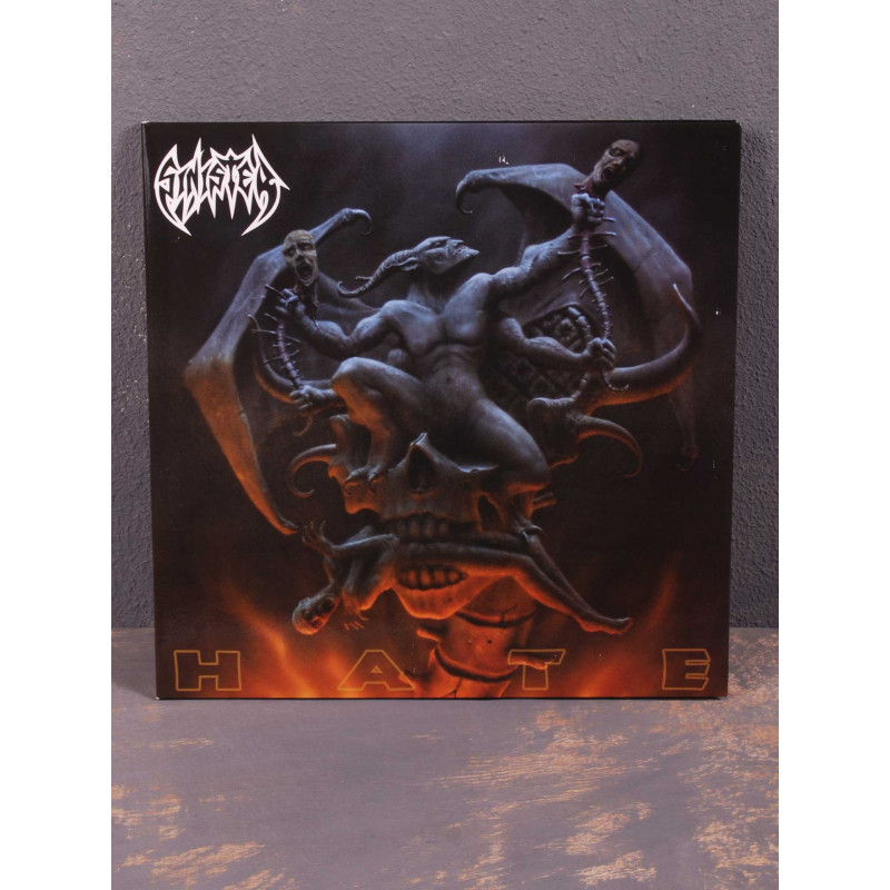 Sinister - Hate LP (Gatefold Orange / Blue Swirl Vinyl)