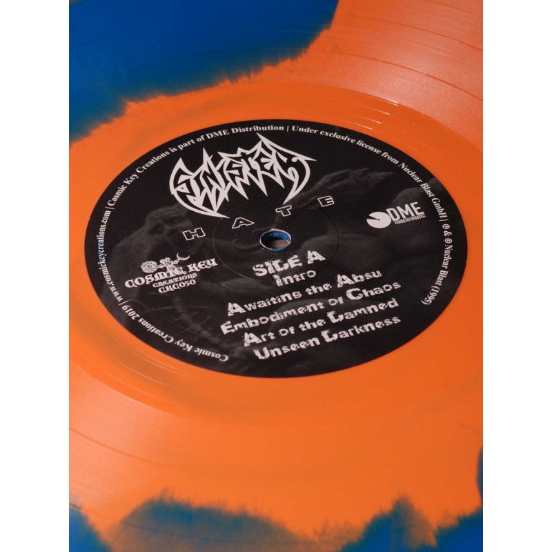 Sinister - Hate LP (Gatefold Orange / Blue Swirl Vinyl)