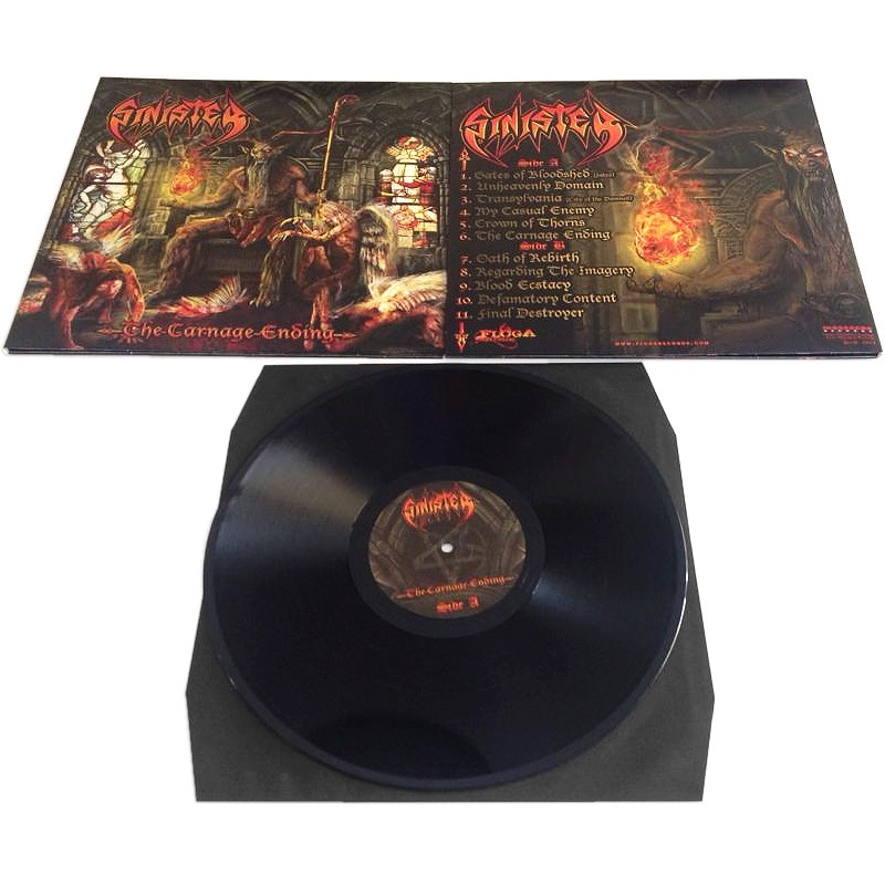 Sinister - The Carnage Ending (Gatefold Black Vinyl)