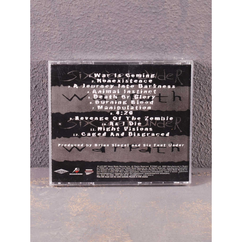 Six Feet Under - Warpath CD (Фоно)
