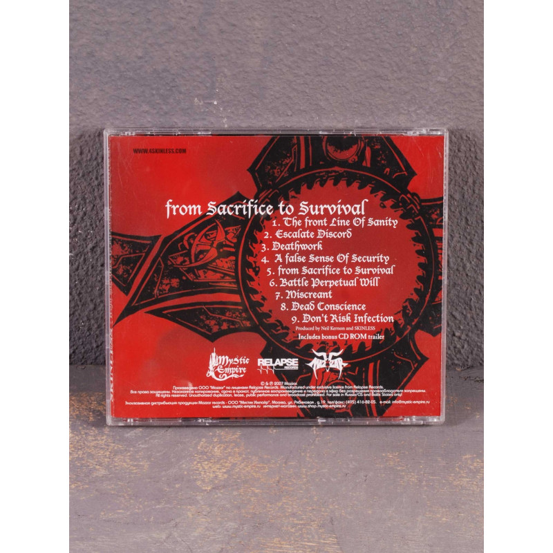 Skinless - From Sacrifice To Survival CD (Mazzar Records)