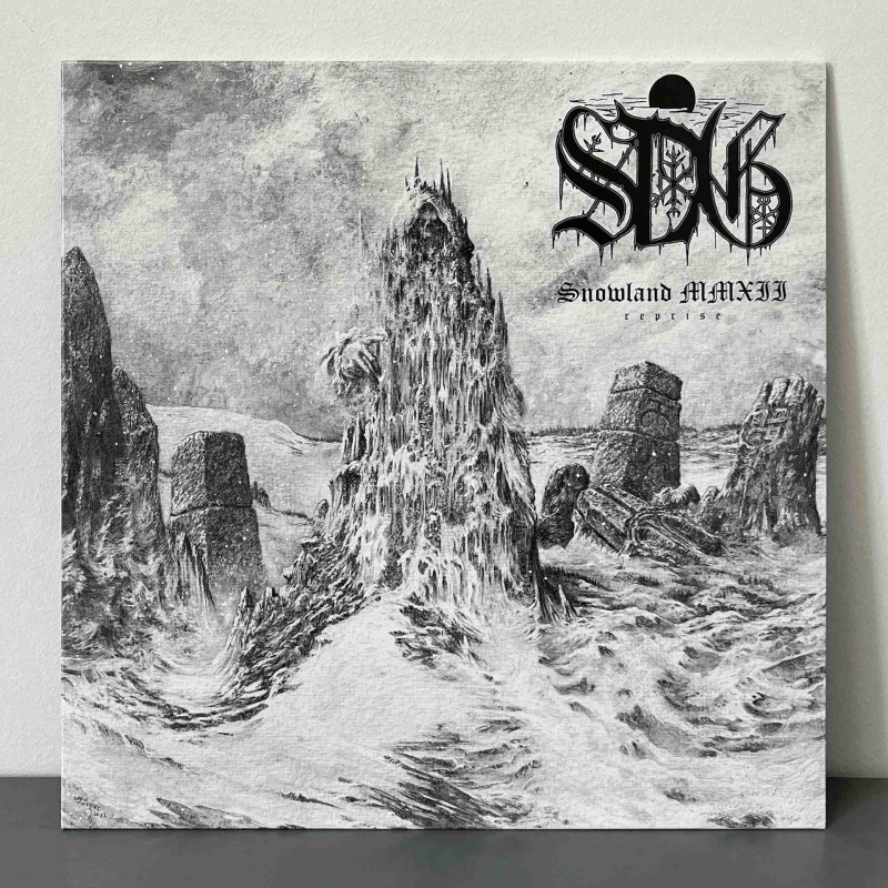 Sorcier Des Glaces - Snowland MMXII LP (White With Black Marbled Vinyl)