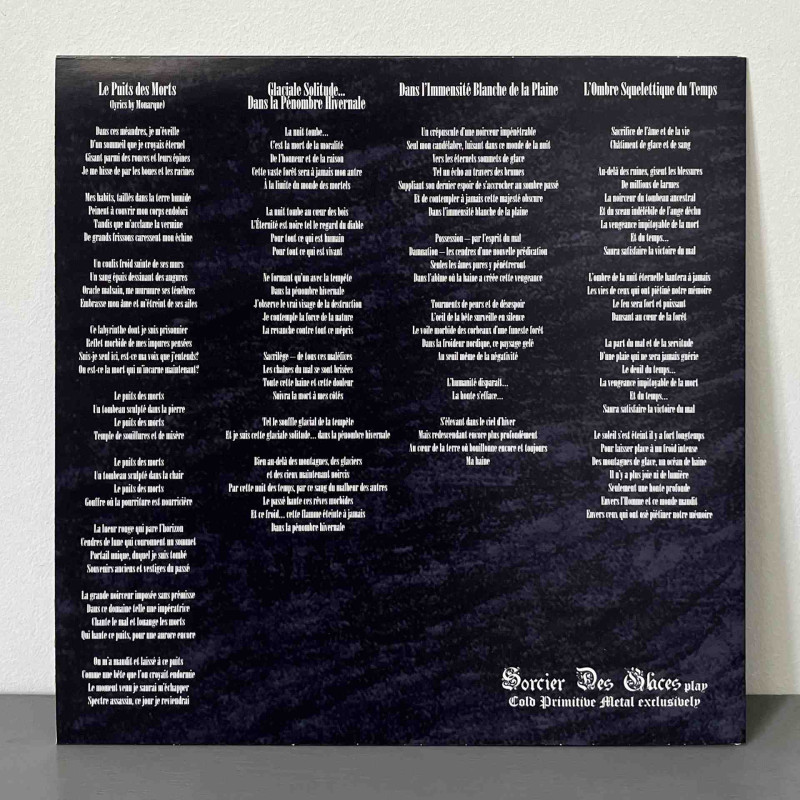 Sorcier Des Glaces - Sous La Lune Noire LP (Black Vinyl)