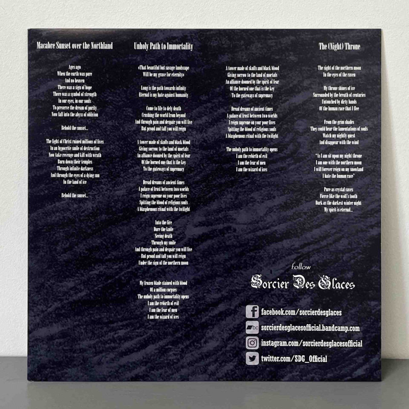 Sorcier Des Glaces - Sous La Lune Noire LP (Black Vinyl)