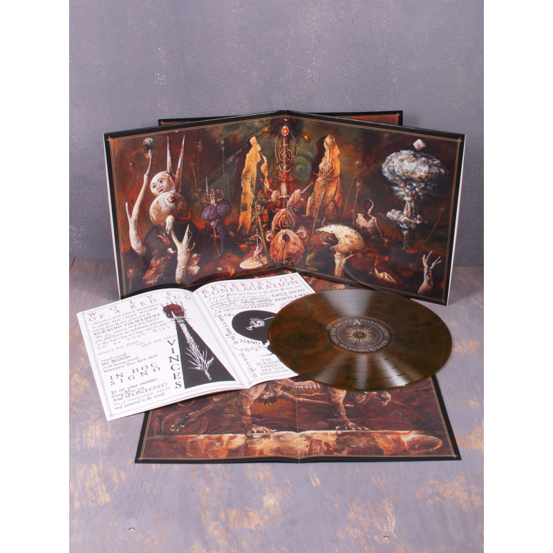 Svartidaudi - Revelations Of The Red Sword LP (Gatefold Amber Vinyl)