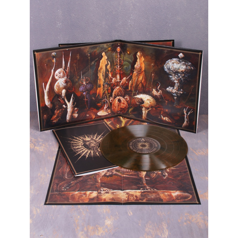 Svartidaudi - Revelations Of The Red Sword LP (Gatefold Amber Vinyl)