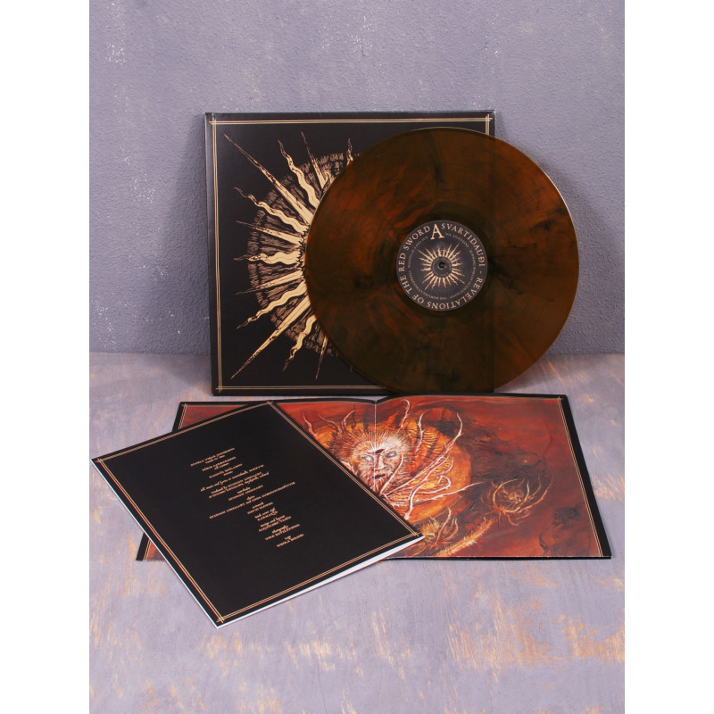 Svartidaudi - Revelations Of The Red Sword LP (Gatefold Amber Vinyl)