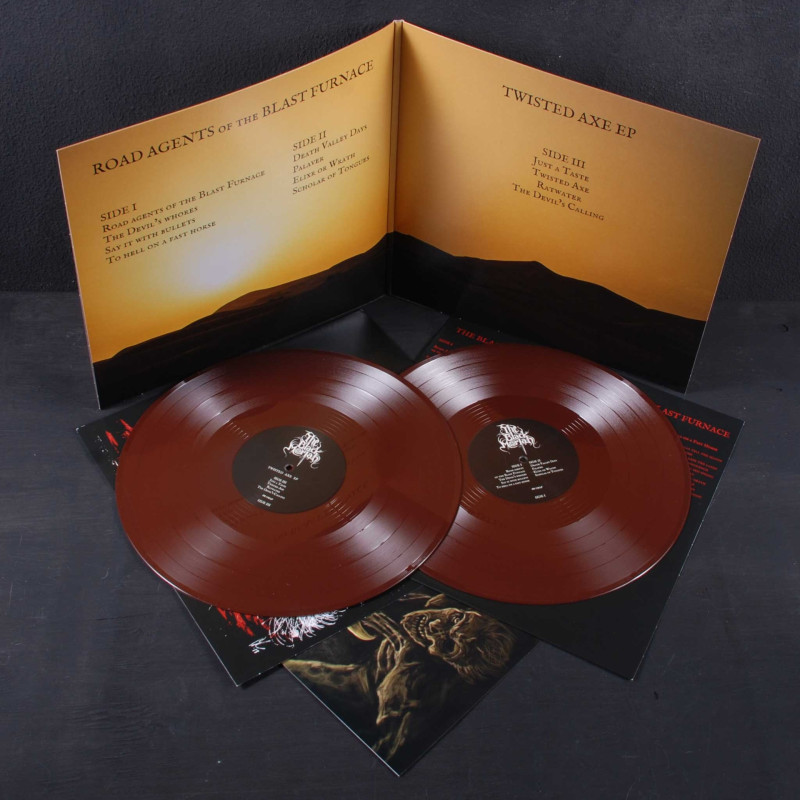 The Black Moriah - Road Agents Of The Blast Furnace 2LP (Gatefold Brown Vinyl)