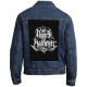Thor's Hammer Logo White Back Patch