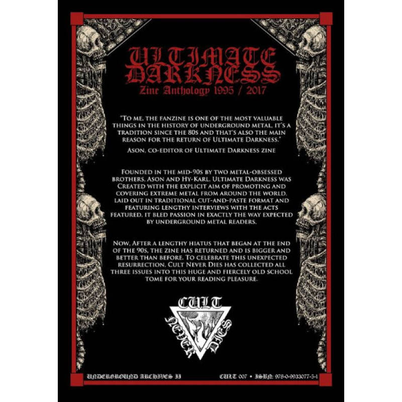 Ultimate Darkness Zine Anthology Book II Book