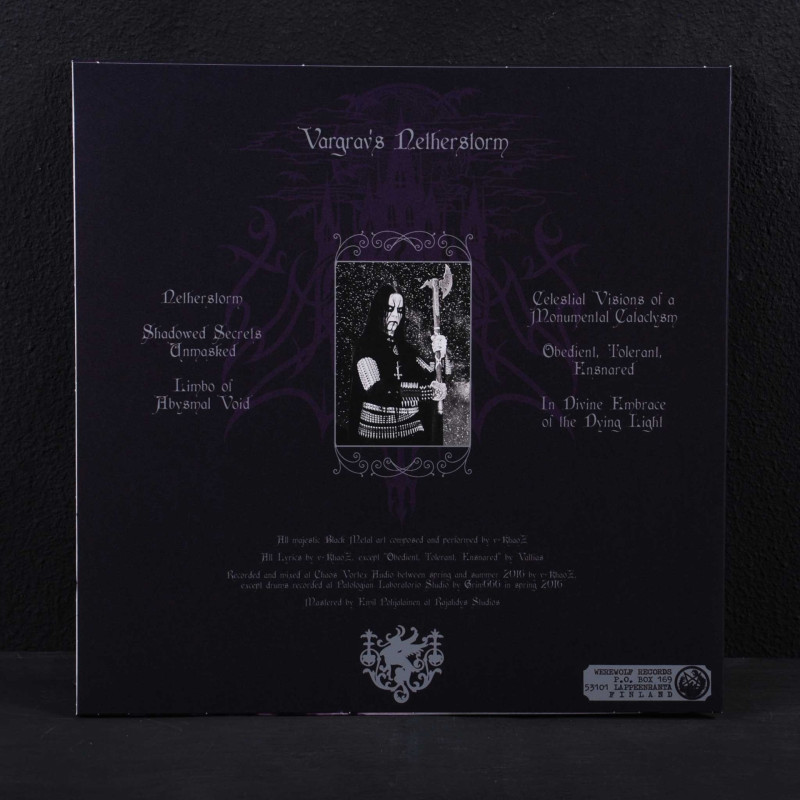 Vargrav - Netherstorm LP + 7