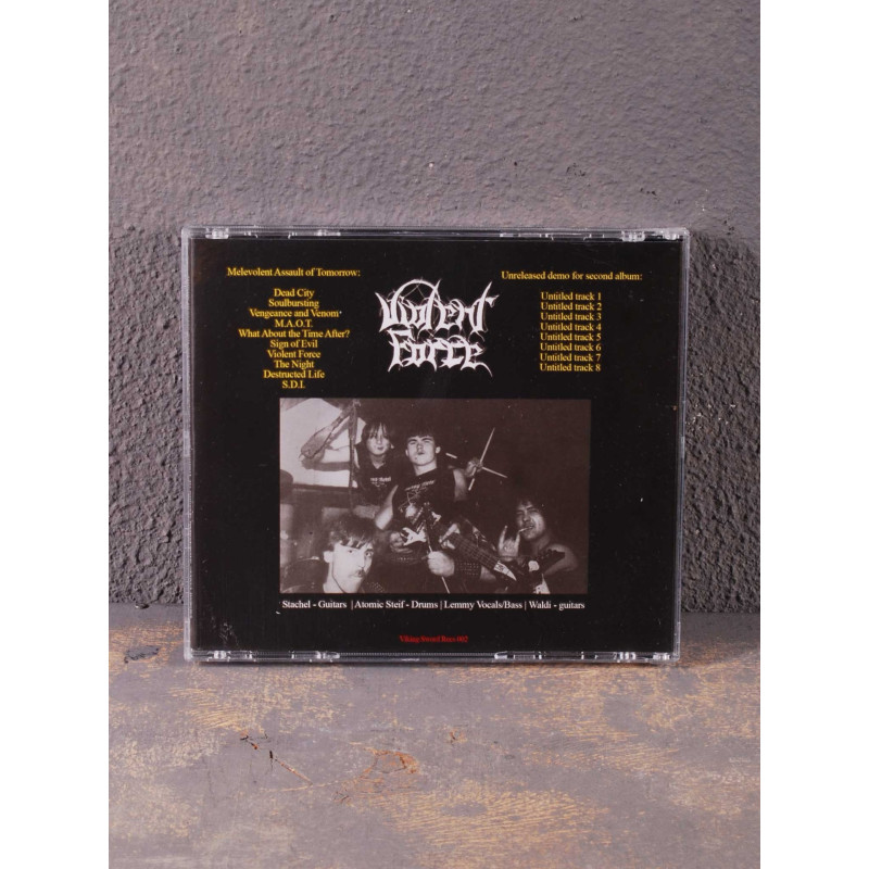 Violent Force - Malevolent Assault Of Tomorrow + Unreleased Demo For The Second Album CD
