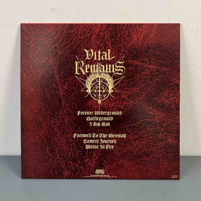 Vital Remains - Forever Underground LP (Red With Black Galaxy Vinyl) (2022 Reissue)