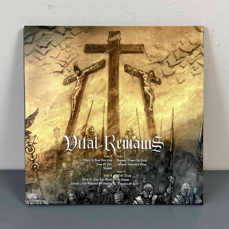 Vital Remains - Icons Of Evil 2LP (Gatefold Black Vinyl) (2022 Reissue)