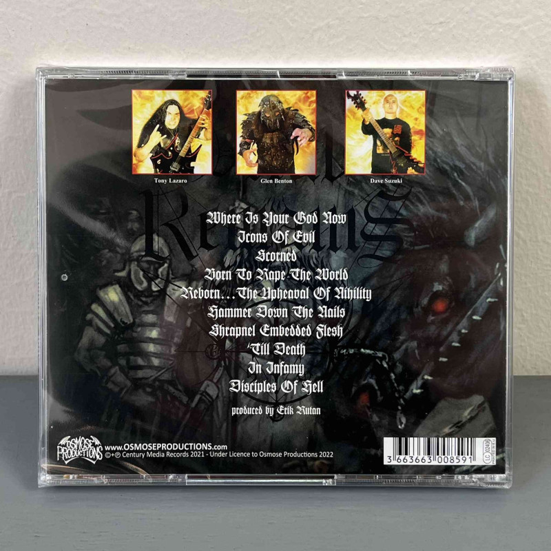 Vital Remains - Icons Of Evil CD (2022 Reissue)