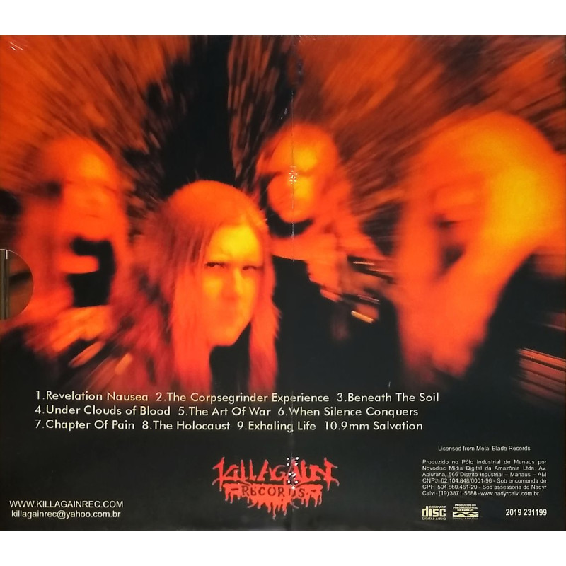 Vomitory - Revelation Nausea CD