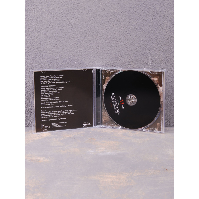 Vulture Industries - The Malefactor's Bloody Register CD