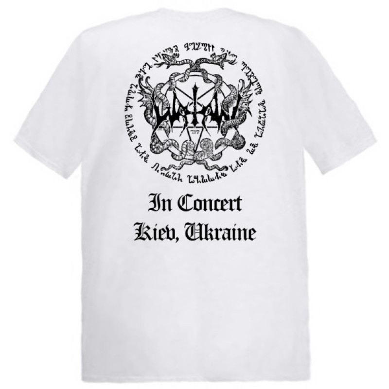 Watain - Concert In Ukraine White T-Shirt