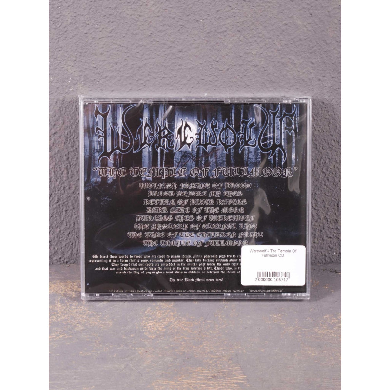 Werewolf - The Temple Of Fullmoon CD
