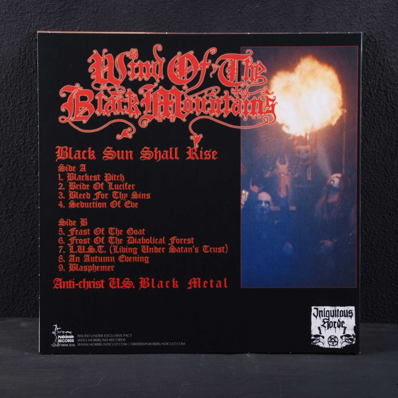 Wind Of The Black Mountains - Black Sun Shall Rise LP (Black Vinyl)