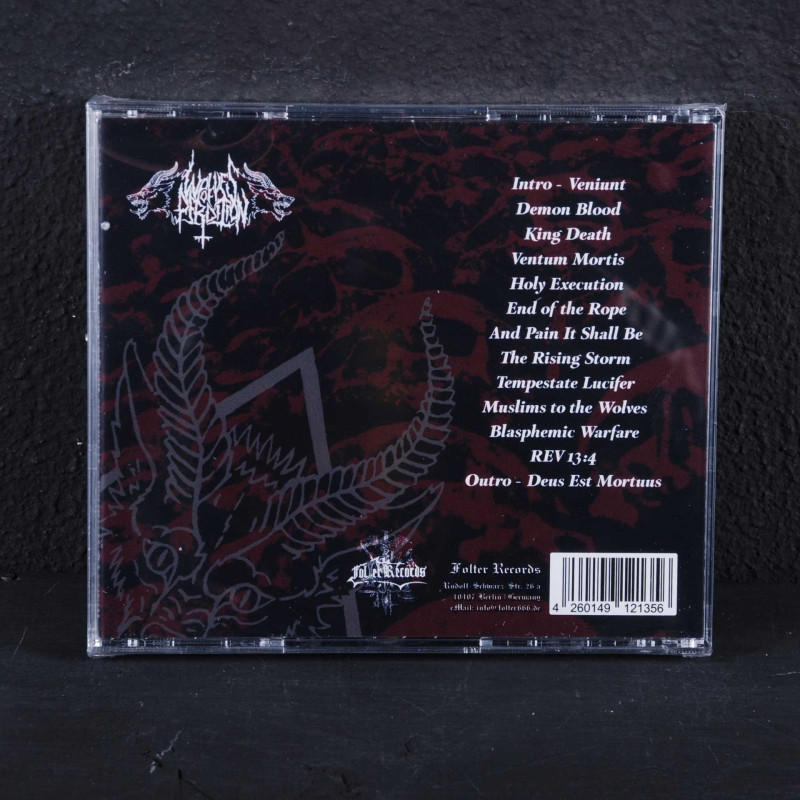 Wolves Of Perdition - Ferocious Blasphemic Warfare CD