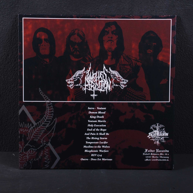 Wolves Of Perdition - Ferocious Blasphemic Warfare LP (Red / Black Splatter Vinyl)