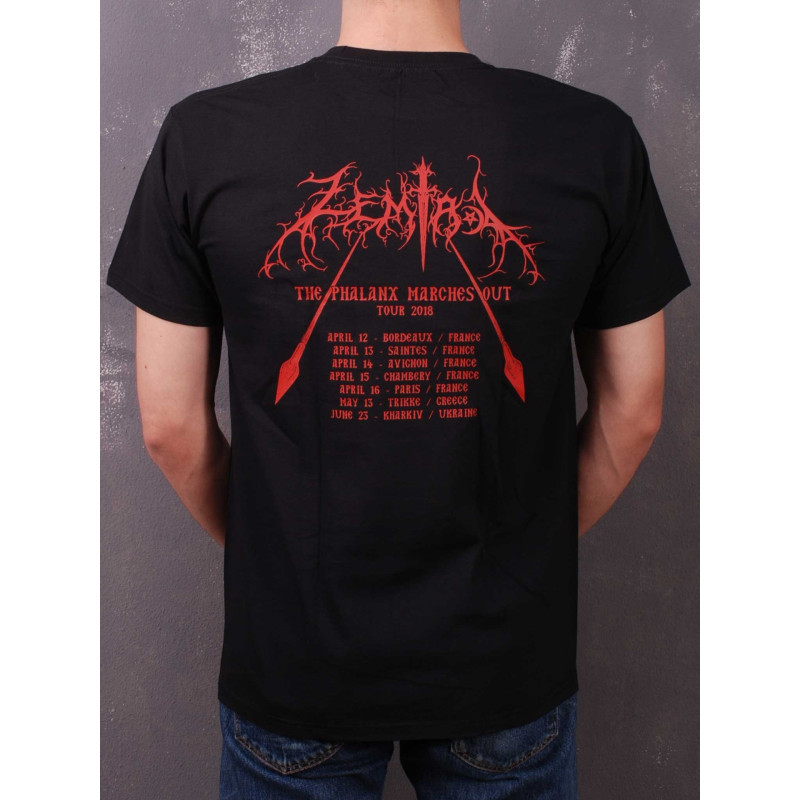 Zemial - The Phalanx Marches Out Tour 2018 T-Shirt