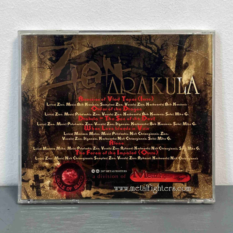 Zion - Drakula EP CD